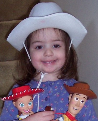 "I rescued Woody and Jessie from the toy store!"