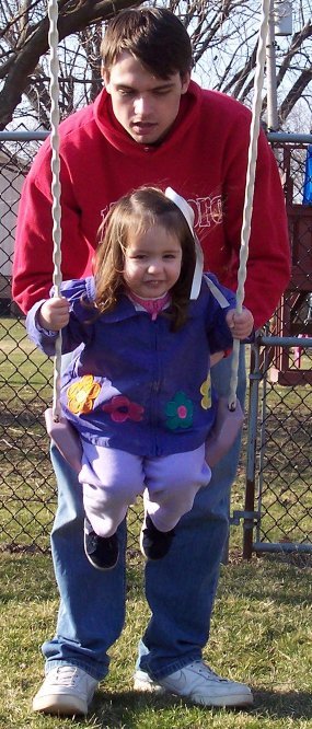 "Alex is a most excellent swing pusher!"
