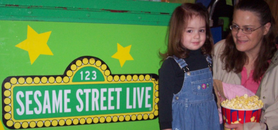 "We went to Sesame Street Live." (April 27)