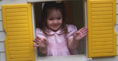 "...throwing open the shutters and..."