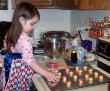 "I'm baking cookies." (December 29)