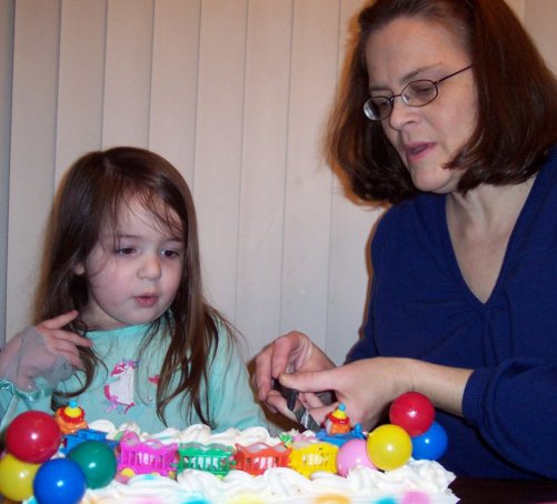 "I offered guidance on cutting the cake." (February 22)