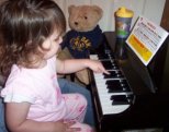 "A piano was #1 on my birthday list."