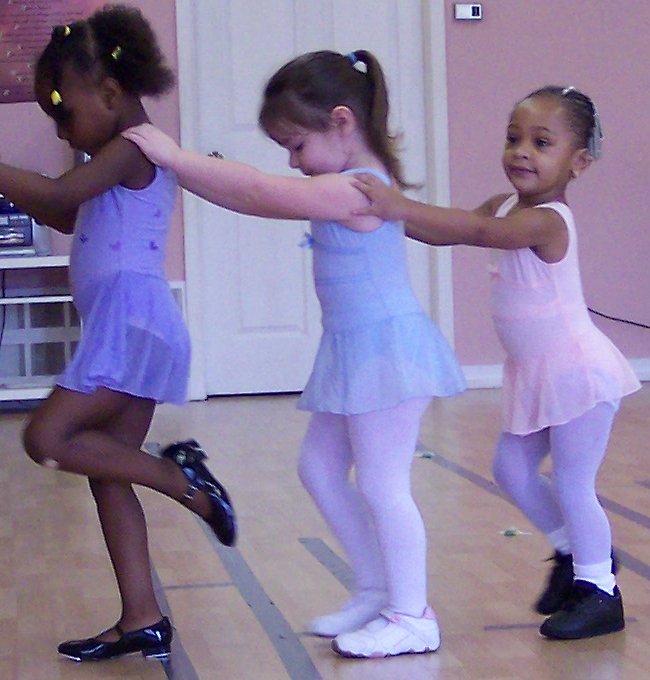 "A dancer is born!"