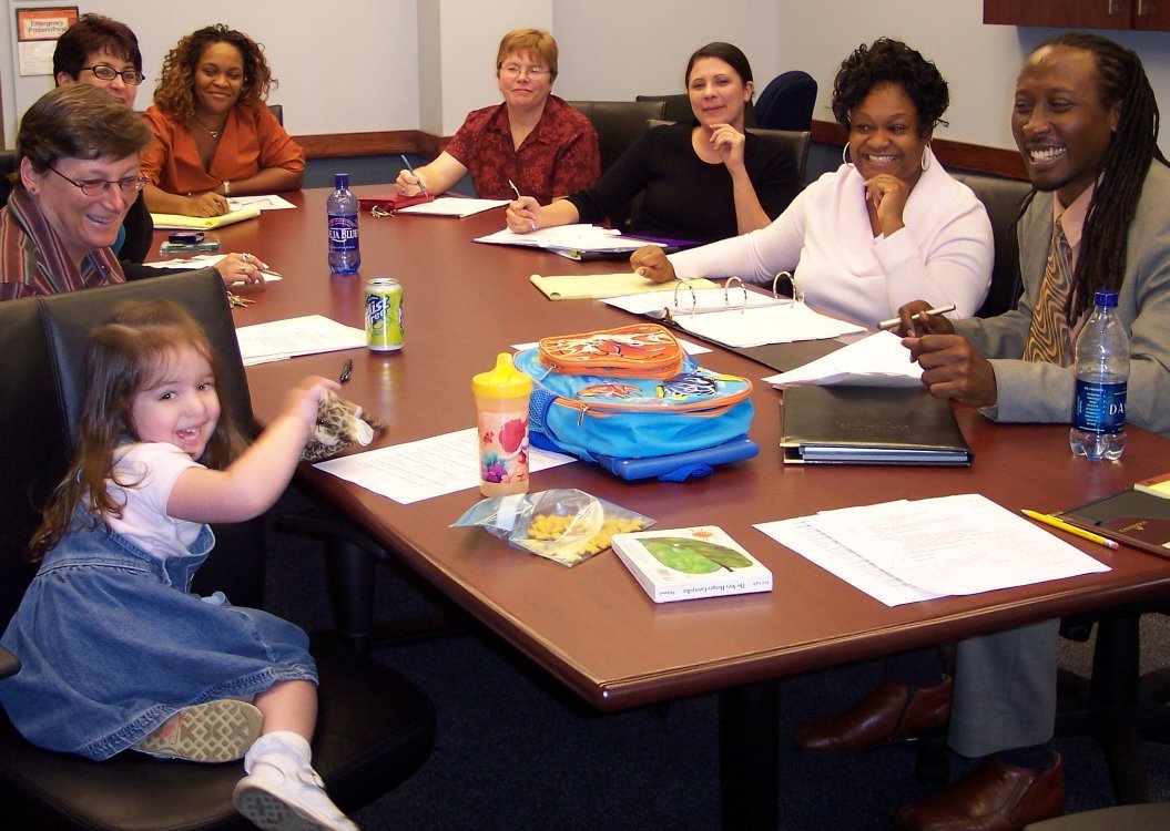 "Meeting with the Diversity Committee at Purdue."