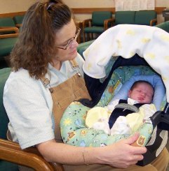 "Mommy took me to the pediatrician." (10 days)