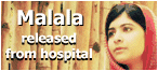 Malala released from hospital