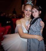 I met real ballerinas!