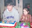 My brother's birthday is on Christmas Eve.