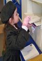 Mailing holiday cards.