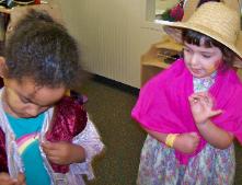 The dress up room.