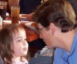 ... Auntie Lisa at the Chinese restaurant.