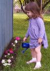 I water my very own garden every day.