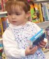 Shopping for a DVD.