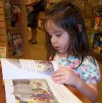 Reading at Barne's & Noble.