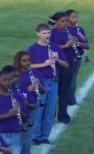 My brother Charles is in the marching band.