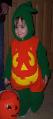 My first time trick or treating!