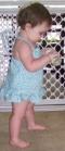 I started walking today! (July 6, 2005)