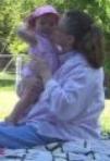 Mommy has the best kisses!