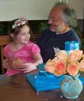 Celebrating Father's Day with Daddy.
