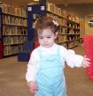 Mommy takes me to the library every week.