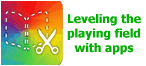 Leveling the playing field with apps
