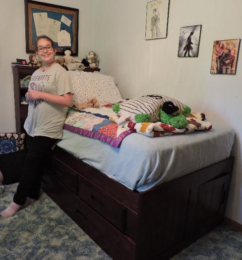 My new trundle bed!