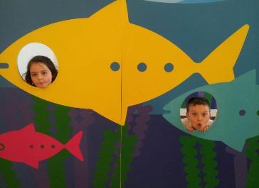 (We're disguised as fish.)