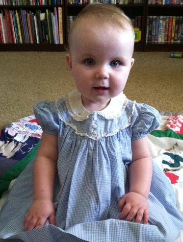 This is one of Mommy's baby dresses.