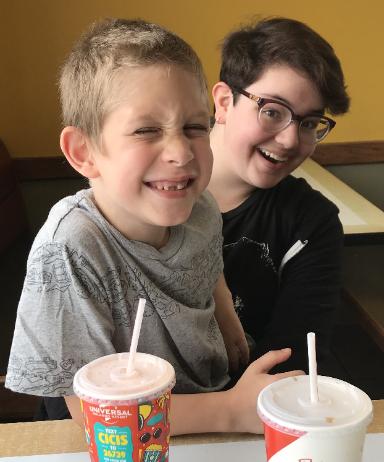 A lunch date with Brayden (August 8, 2018)