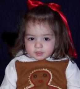 This was Mommy's outfit when she was a little girl.