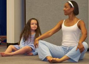 A Beachfront Dance School instructor visited the library.