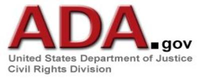 Americans with Disabilities Act