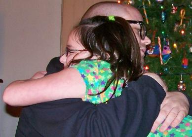 A hug for my brother Nolan.