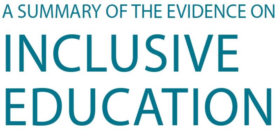 A Summary of the Evidence on Inclusive Education