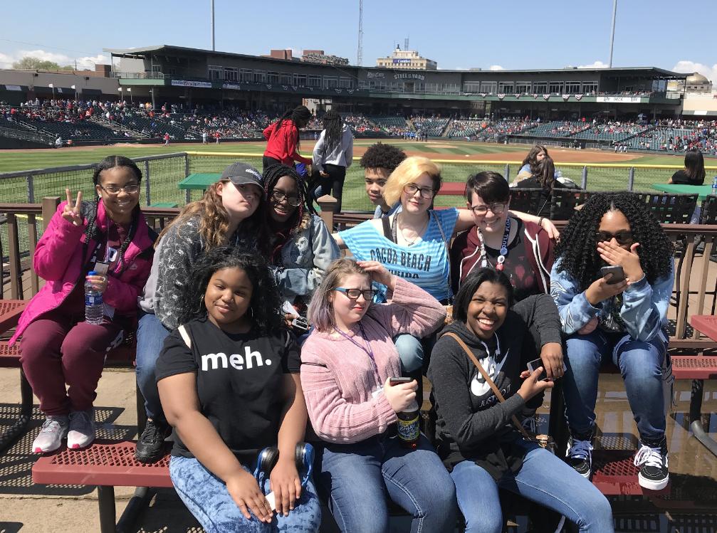 Field trip to the Railcats game.| May 13, 2019