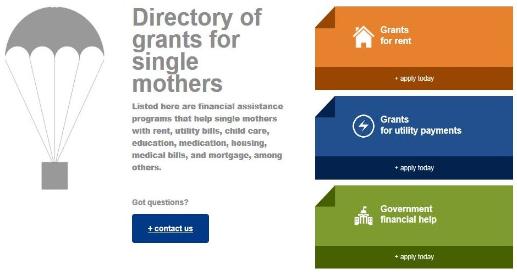 Single Mothers Grants